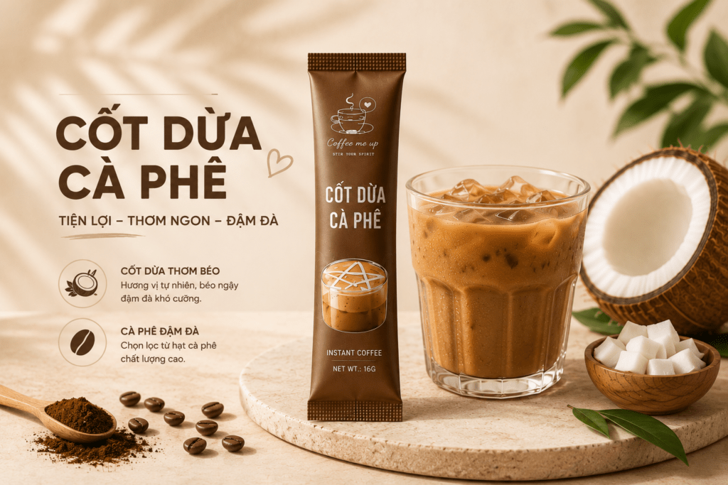 cốt dừa cf ( cf gói )