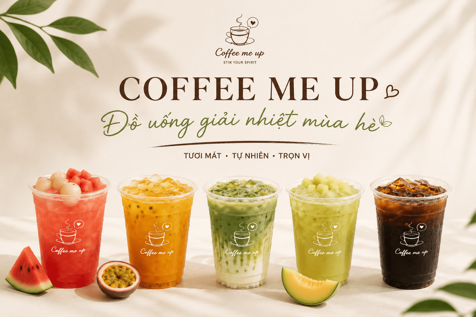 đồ uống giải nhiệt mùa hè tại Biên Hòa