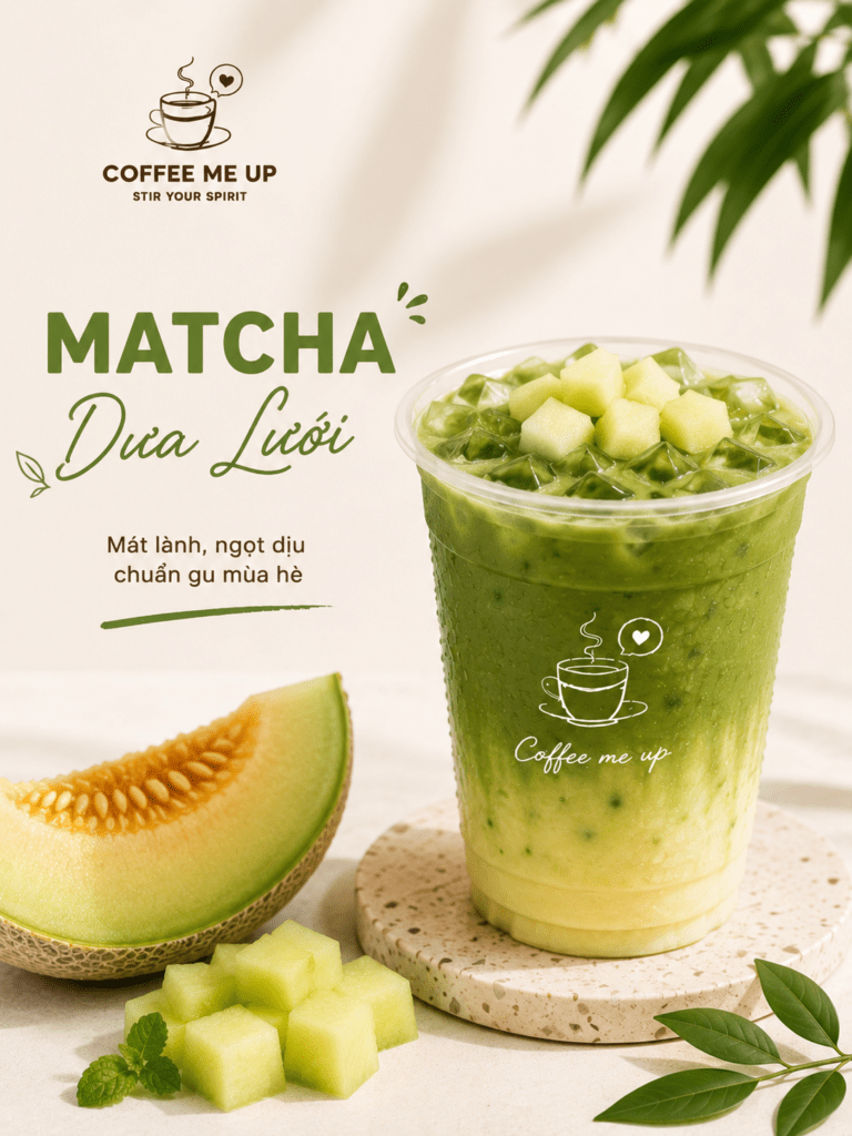 matcha dưa lưới