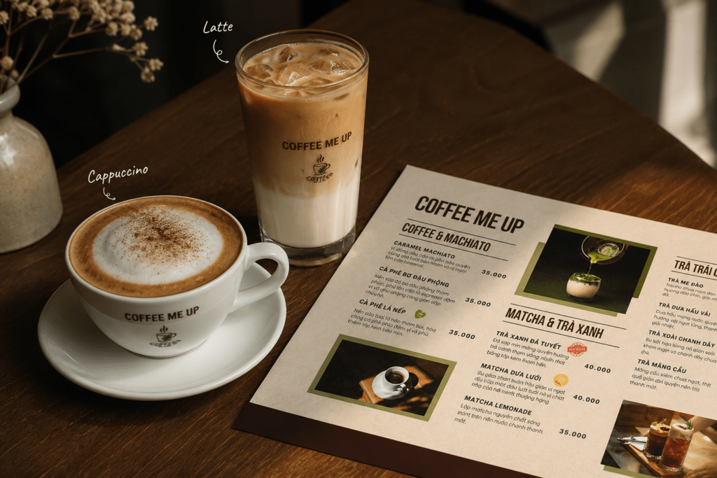 Cappuccino và Latte: Nên chọn gì? Khám phá sự khác biệt và hương vị image