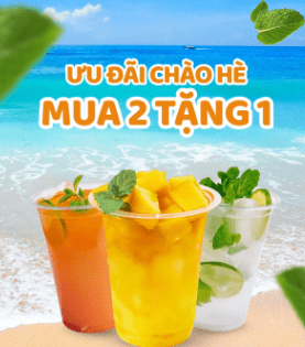 CUỐI TUẦN RỘN RÀNG – MUA 2 TẶNG 1 TẠI COFFEE ME UP! image
