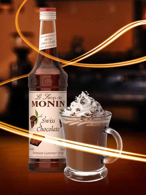 syrup chocolate trong pha chế F&B